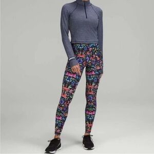 NWT woman’s size 0 Lululemon Swift Speed Floral HR Tight 28”